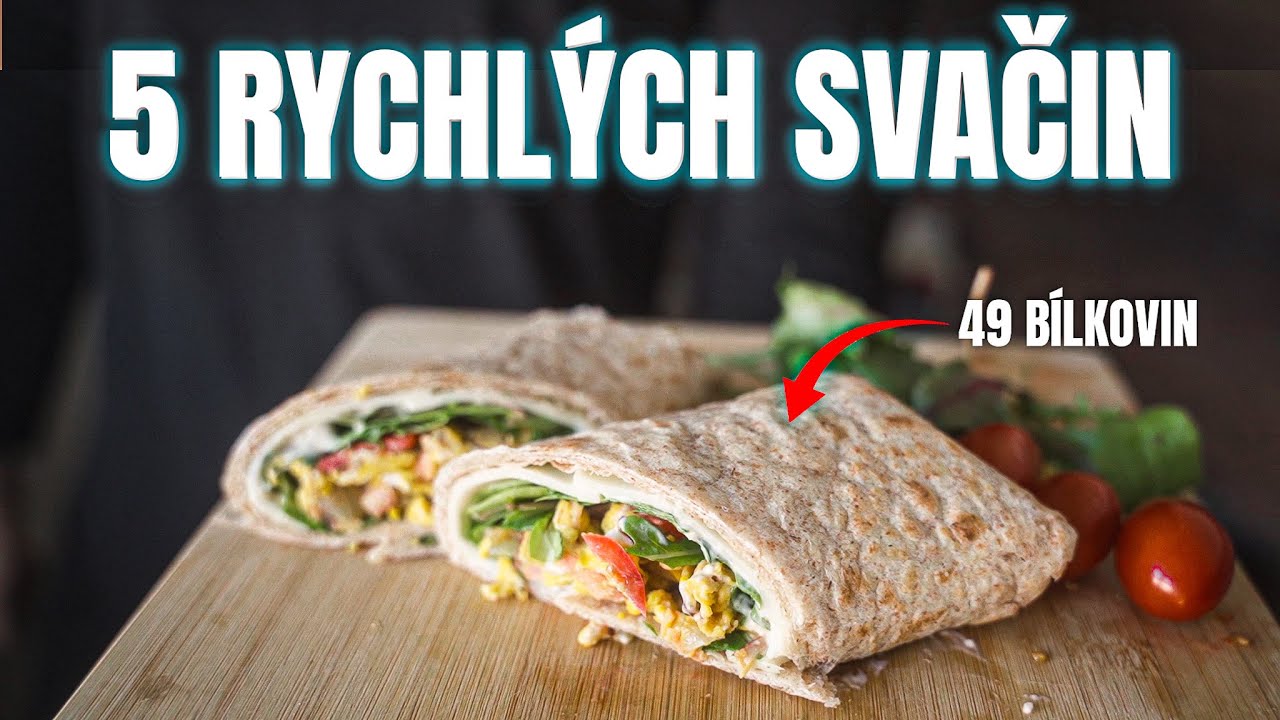 Top 5 Svačin | vysoký obsah Bílkovin!