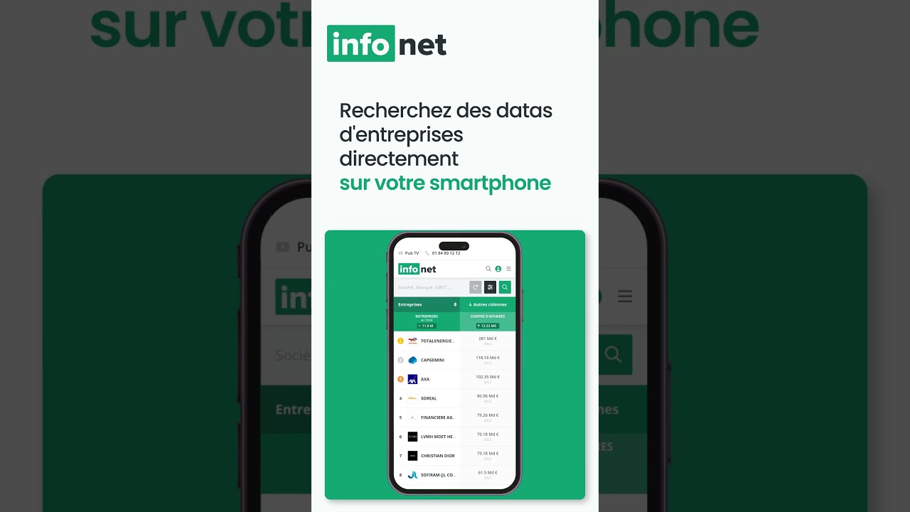 L'application Infonet.fr : l'information &agrave; port&eacute;e de main !
