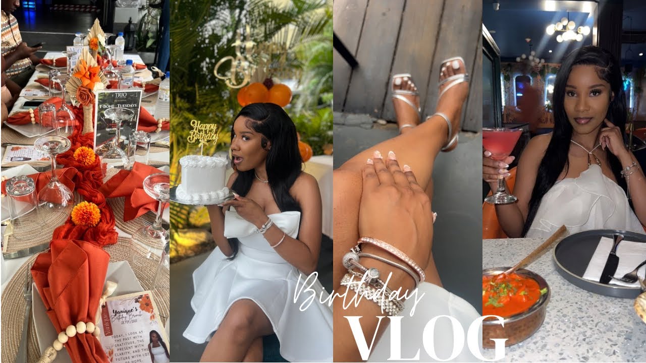 BIRTHDAY VLOG : Hair + Nails + Brunch + Dinner Date + Storytime + Gift Unboxing 🎂💕 