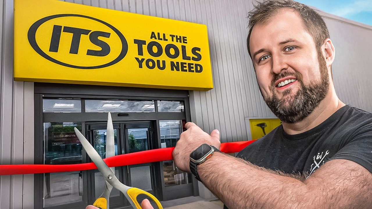 I Had The BIGGEST TOOL SHOP in the UK TO MYSELF!
