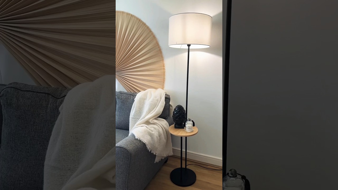 Affordable minimalist 2-in-1 Floor Lamp! 😍🔎076562 #therange #homedecor #lighting