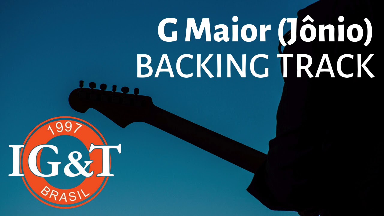 G Maior Jônio Backing Track!