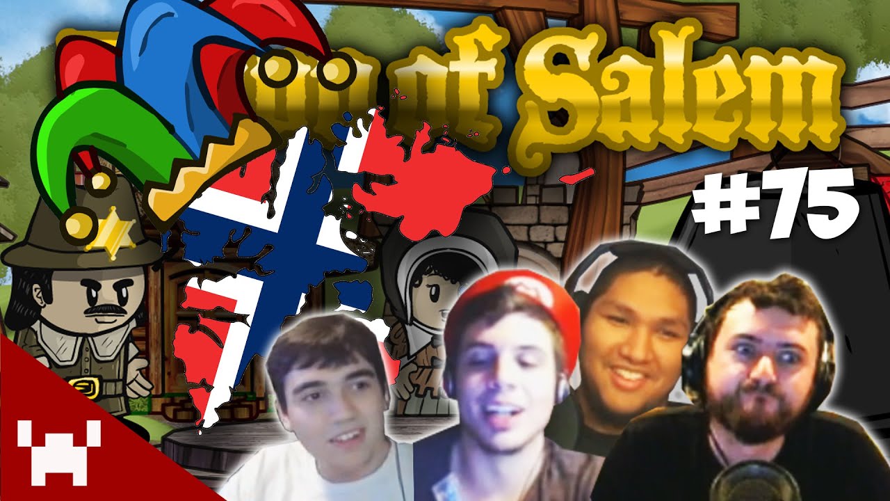 SVALBARD: ISLAND OF JESTERS! (Town of Salem QUAD FACECAM w/ The Derp Crew Ep. 75)