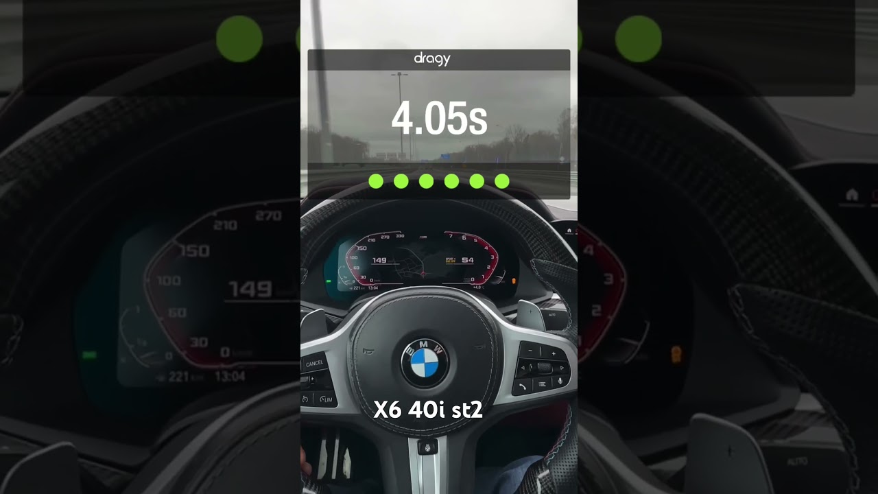 Вот почему B58 лучший мотор для тюнинга! BMW X6 40i st2 480 mg flasher 100-200 11.2​⁠​⁠ без спирта
