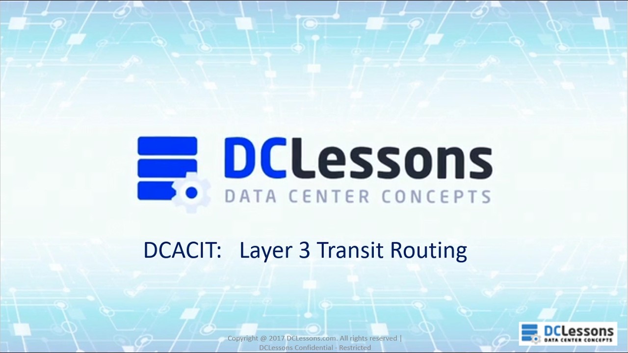 M6 3 L3 Transit Routing