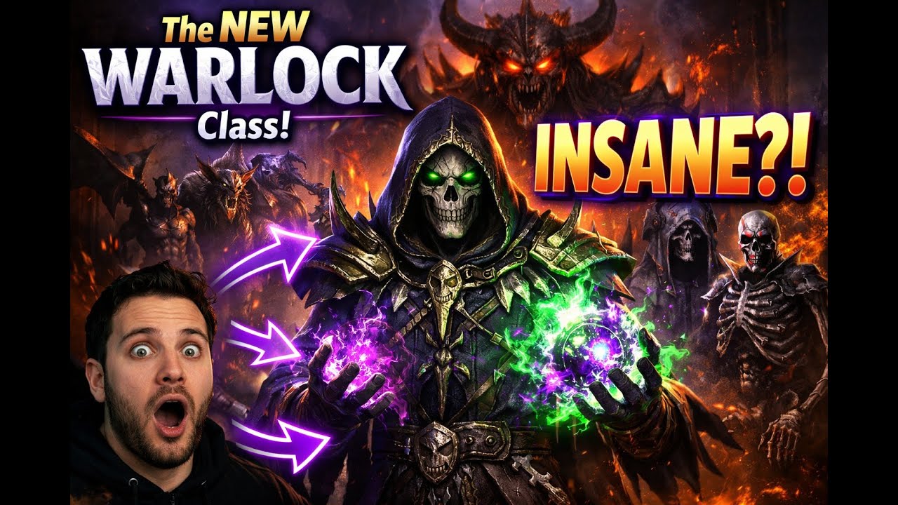 The NEW Warlock Class Is INSANE in Diablo 2