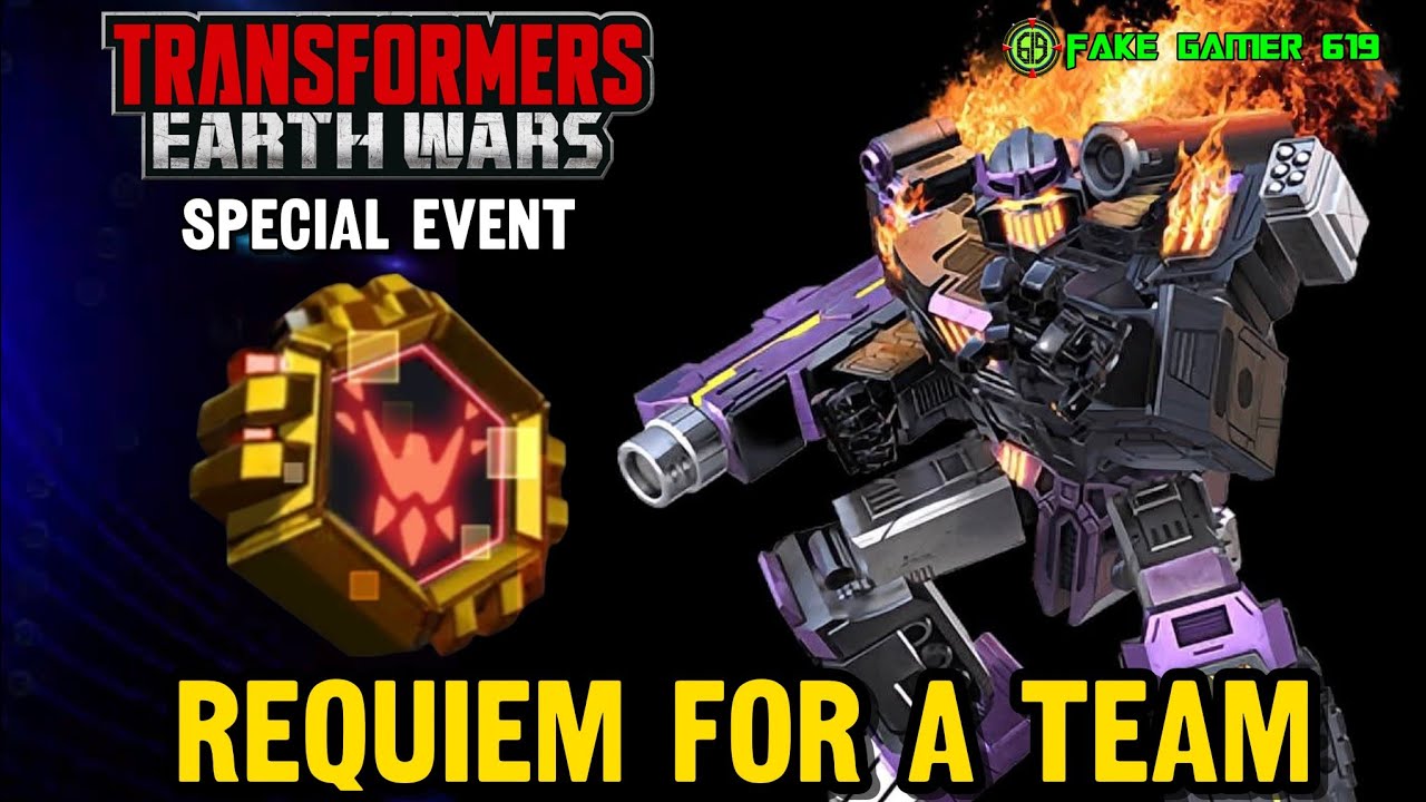 РЕКВИЕМ ПО КОМАНДЕ &mdash; Transformers Earth Wars | Специальное событие