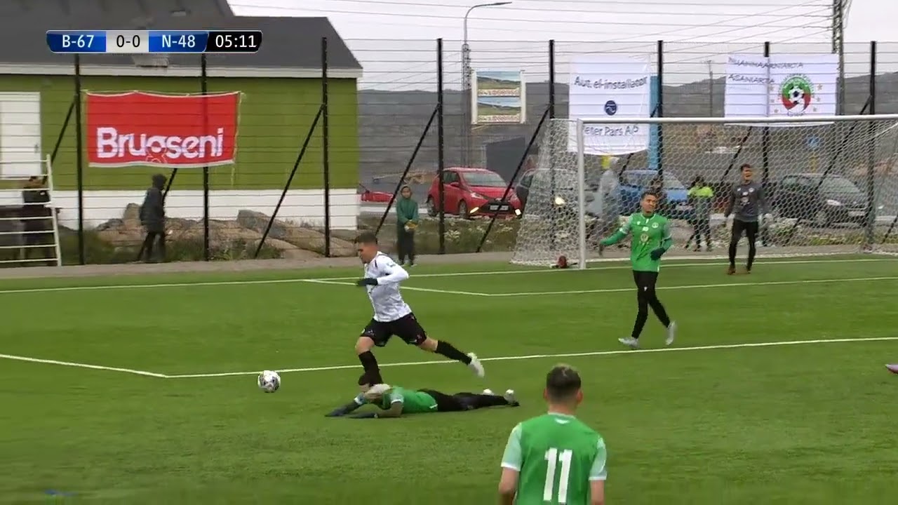 KNR2: GM i fodbold for herrer N-48 vs. B-67 KNR 10.08.2022 (1:2)