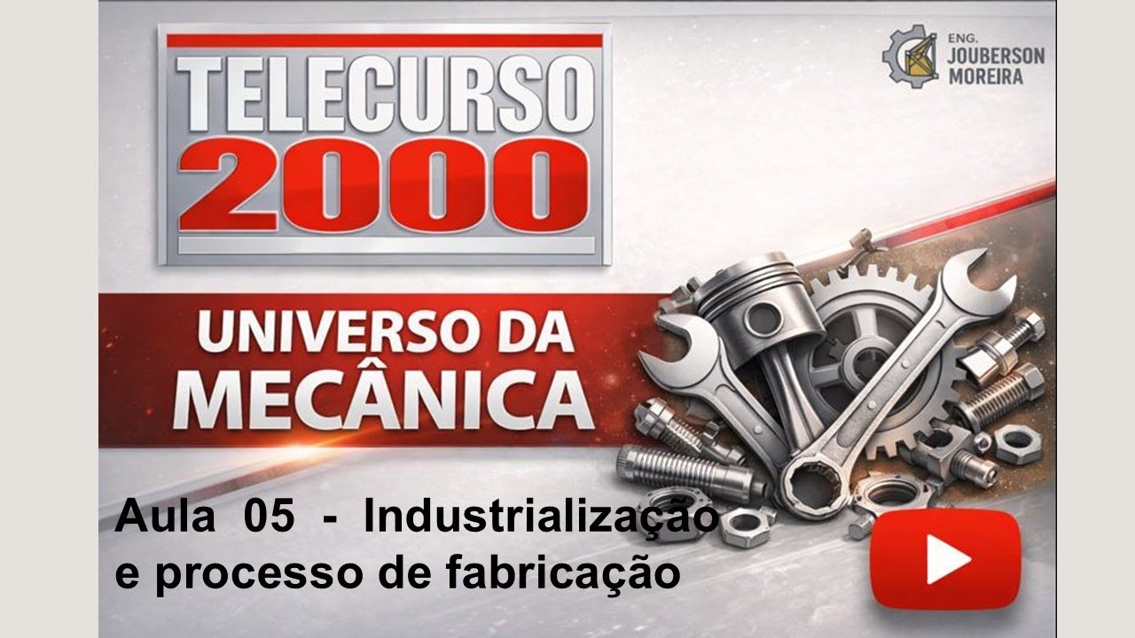 Telecurso 2000   Universo da Mecânica   05 Industrialização e processo de fabricação