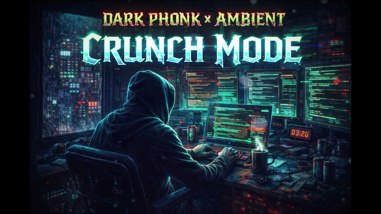 Dark Phonk x Ambient – Deep Focus | Coding, Work, Late Night Flow