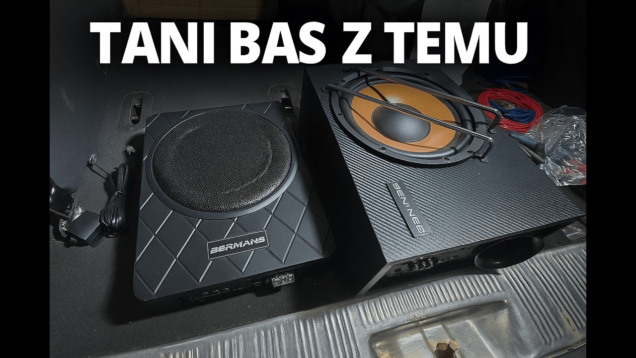 Test dwóch tanich i kompaktowych subwooferów z Temu – warto kupić?