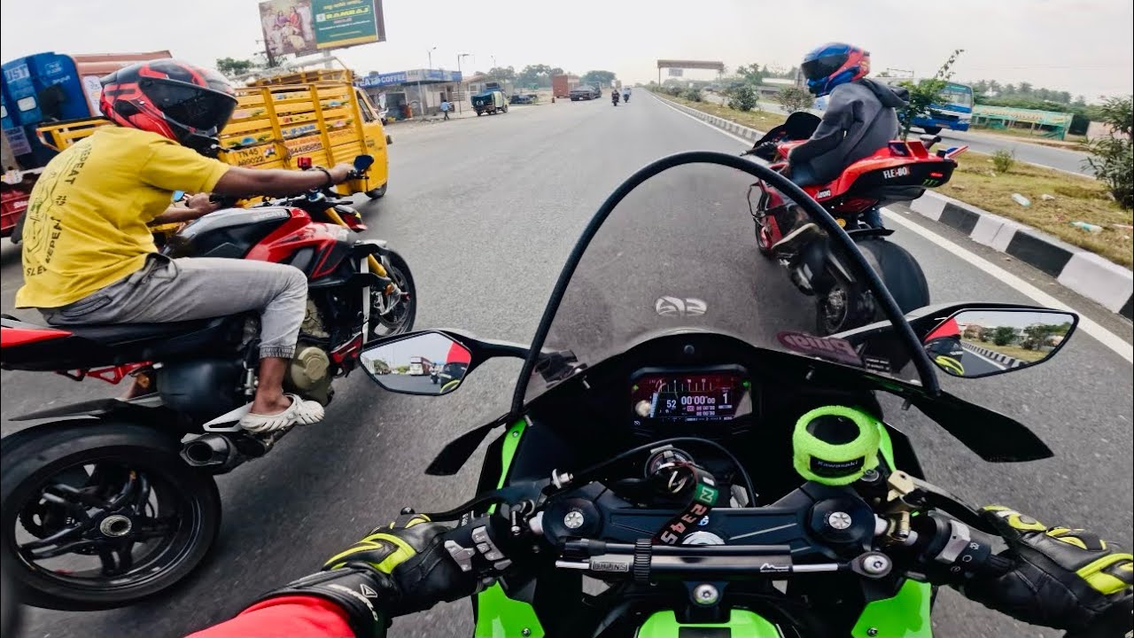 DUCATI V4s & streetfight v4s Zx10R s1000RR😍😎🏍️.#gopro12black #djimic #zx10r #ducativ4s 