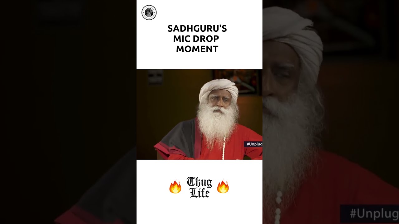 Sadhguru Thug Life 😎 🔥 Response to Law Student about Shivaji Statue | EverydayWithSadhguru 