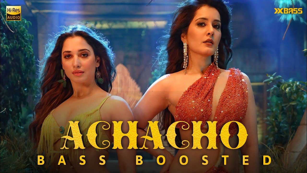Achacho | BASS BOOSTED AUDIO | Aranmanai 4 | Tamannaah | Raashii Khanna | Hiphop Tamizha