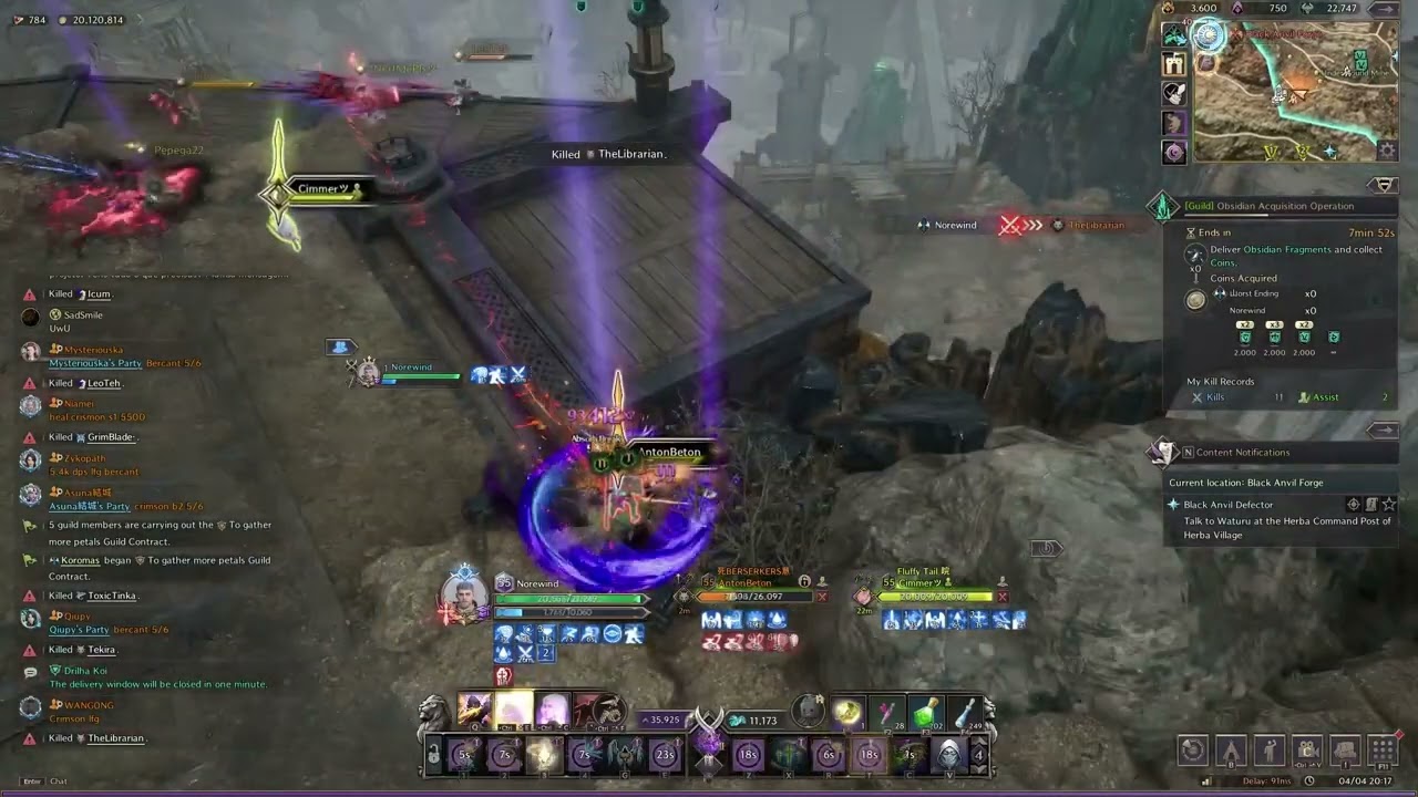 Throne and Liberty - wand/dagger pvp - I'M A SOLO PLAYER - darkblighter 1vX oneshots 0 deaths