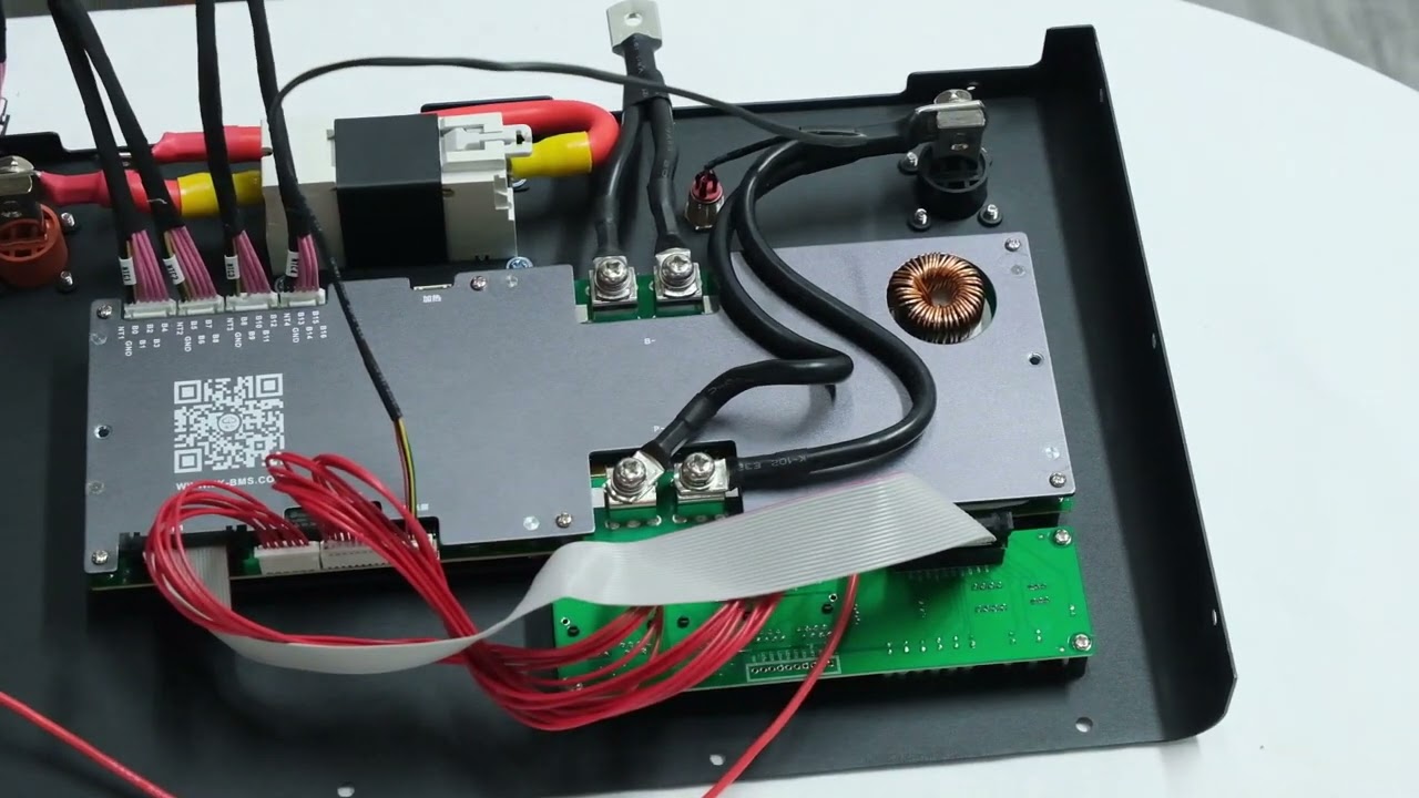 JK BMS!!!JK battery box assemble video 48V 280AH with 200A BMS~