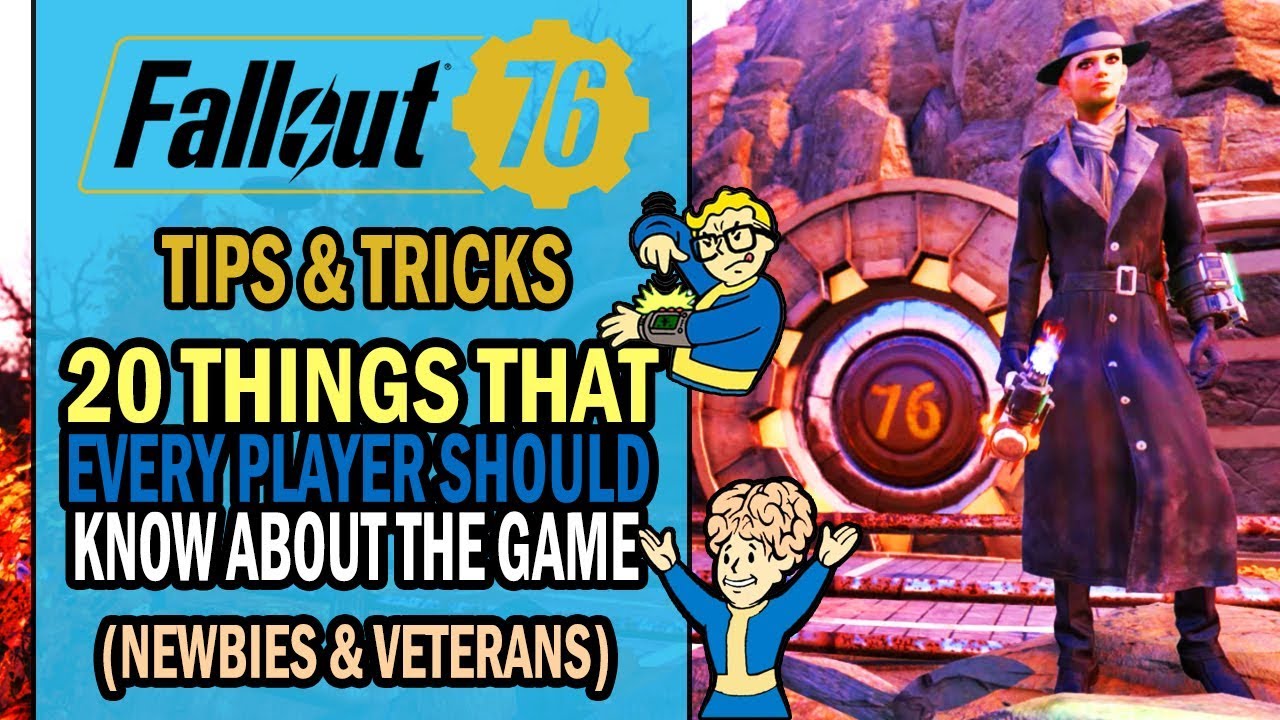 Fallout 76 - 20 USEFUL THINGS That Every Player Should Know (Newbies & Veterans) 🤗 | Tips & Tricks