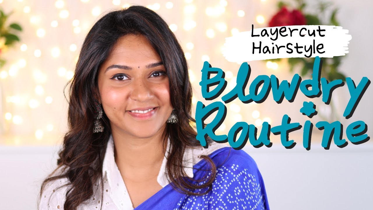 Styling post Hair Wash | Layer Haircut styling | Femirelle