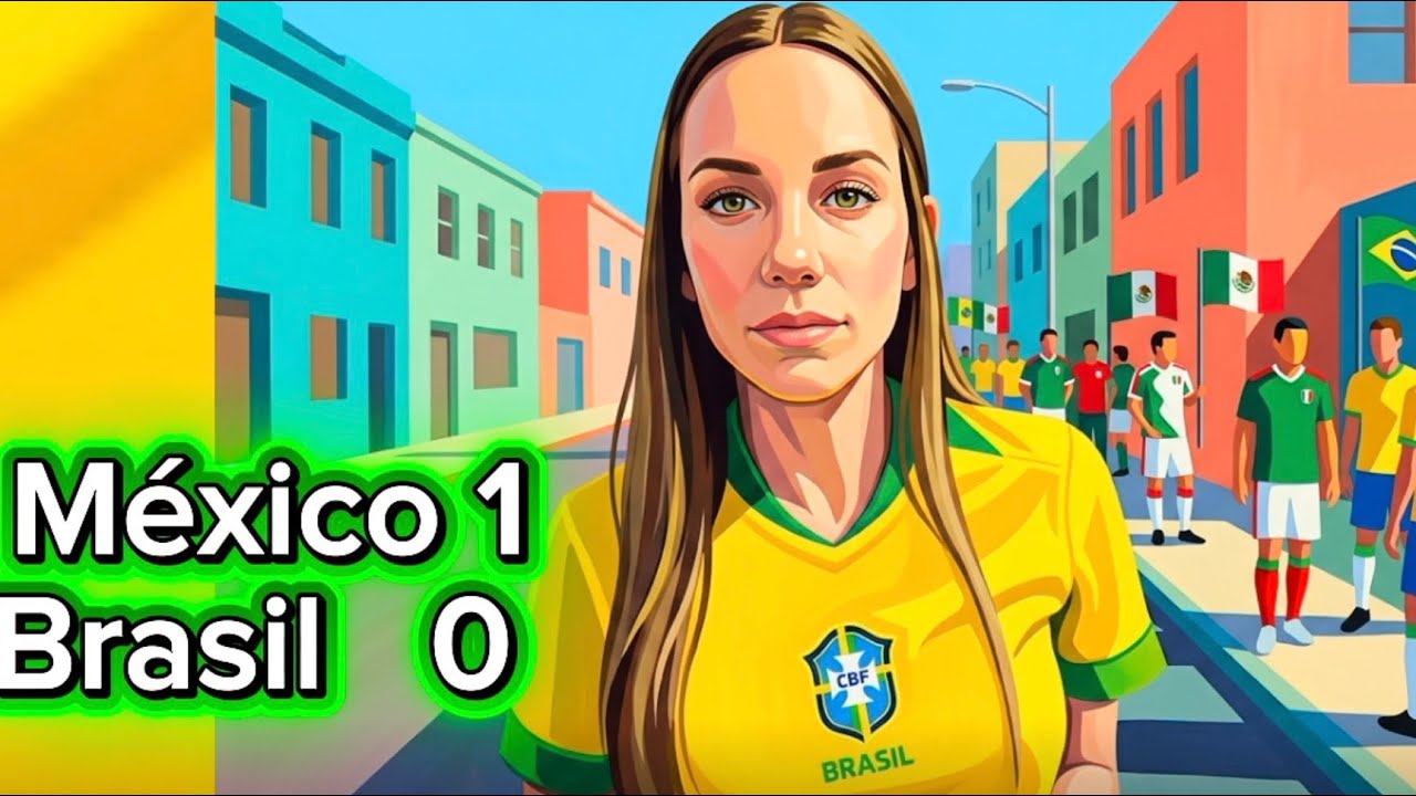 México 1-0 Brasil 🇲🇽🇧🇷⚽️ Amistoso femenil en CDMX 