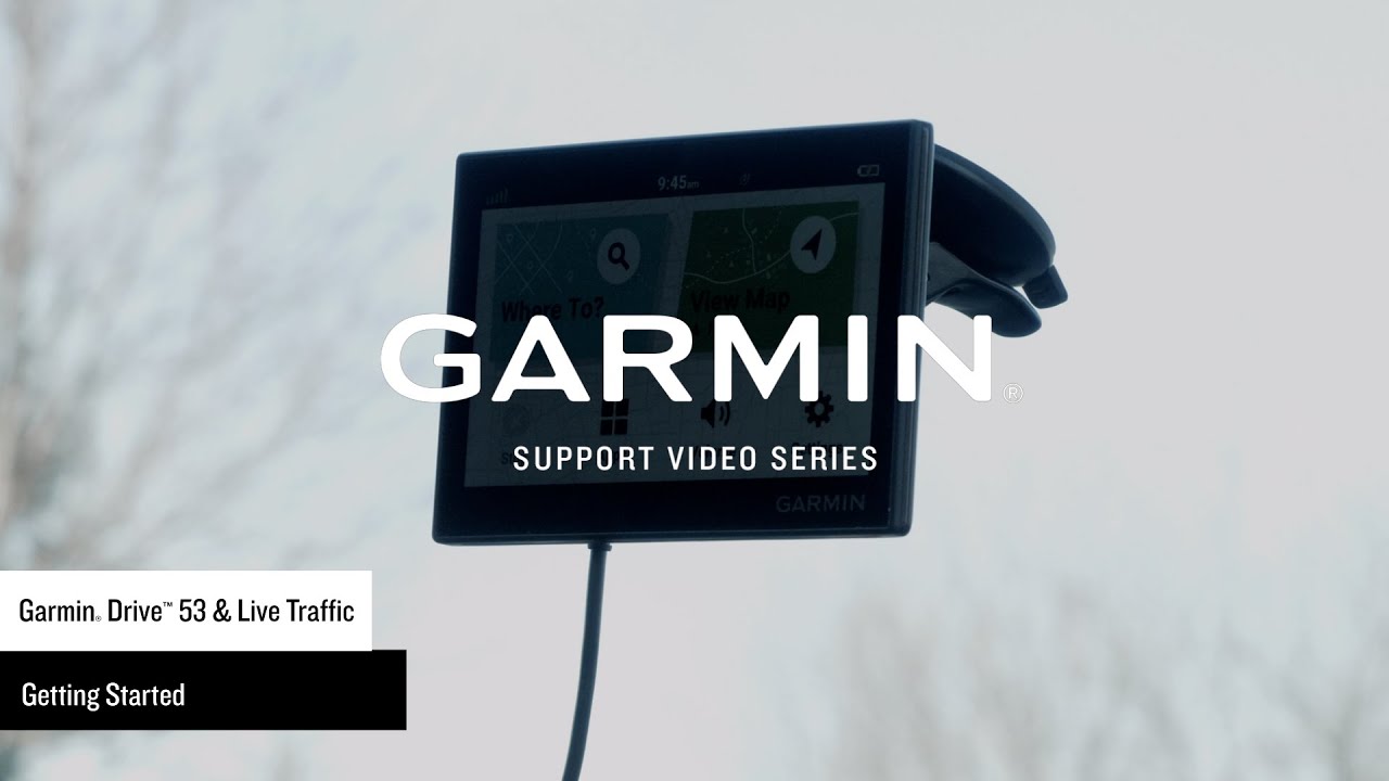 Поддержка Garmin | Garmin Drive™ 53 и данные о дорожной обстановке в режиме реального времени | Н...