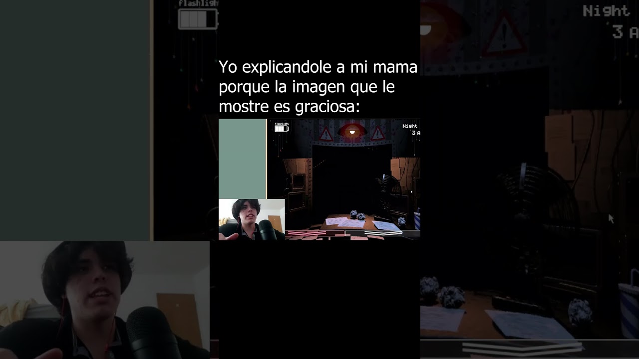 Yo explicando a mi mama