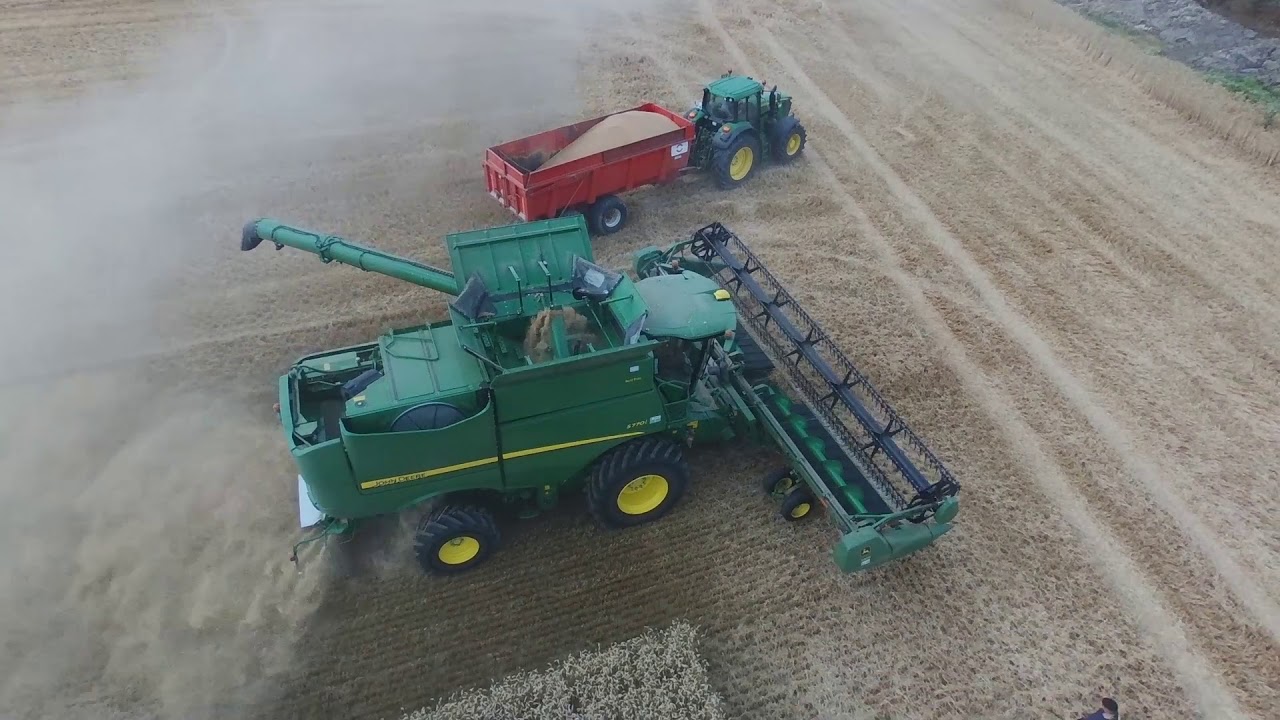Moisson 2K19 Etablissement Vromman (John Deere)