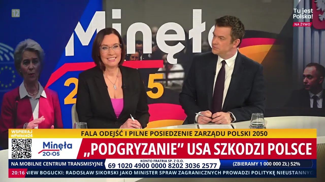 Posłowie uciekają z Polski 2050. Minęła 20:05