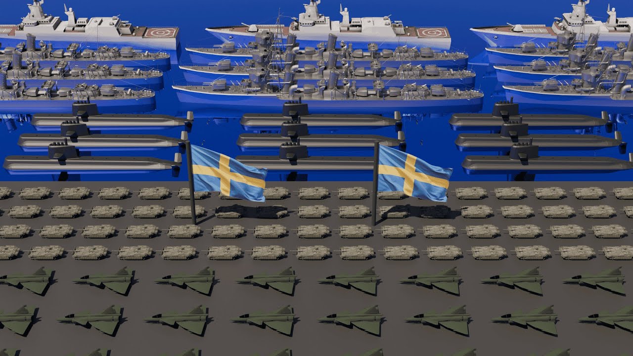 F&ouml;rsvarsmaktens storlek under kalla kriget