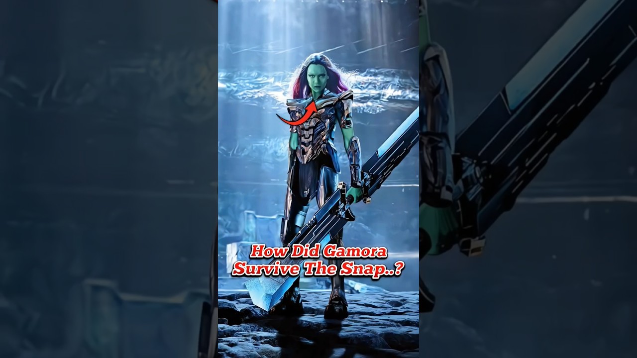 How Did Gamora Survive The Snap In Avengers Endgame #shorts #b2explain