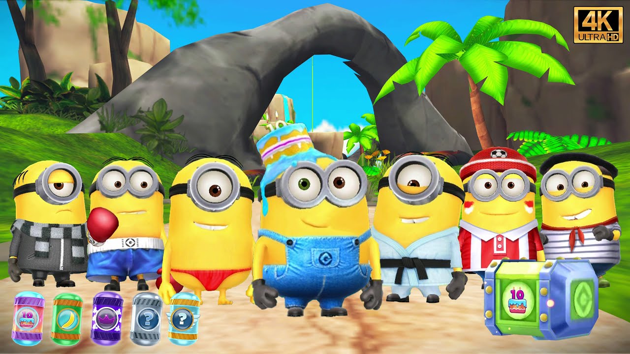 Despicable Me Minion Rush Special Mission 10th Anniversary PC Gameplay Part 3 STAGE 2 REWARD - PC4K