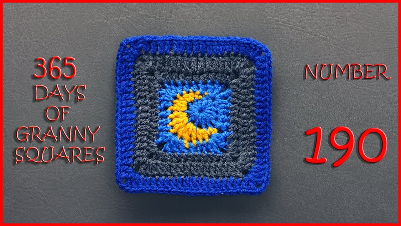 365 Days of Granny Squares Number 190