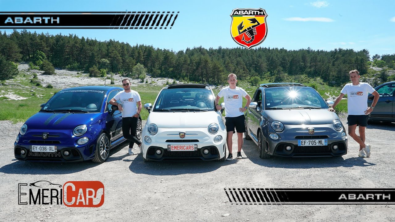 ABARTH 160ch vs ABARTH 145ch vs ABARTH165ch