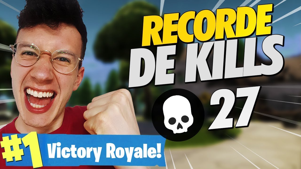 BATI MEU RECORDE PESSOAL DE KILLS NO FORTNITE