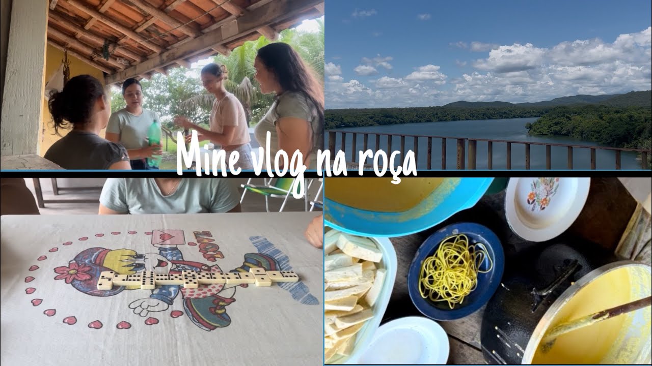 Mini vlog na roça de Tocantins-paranã