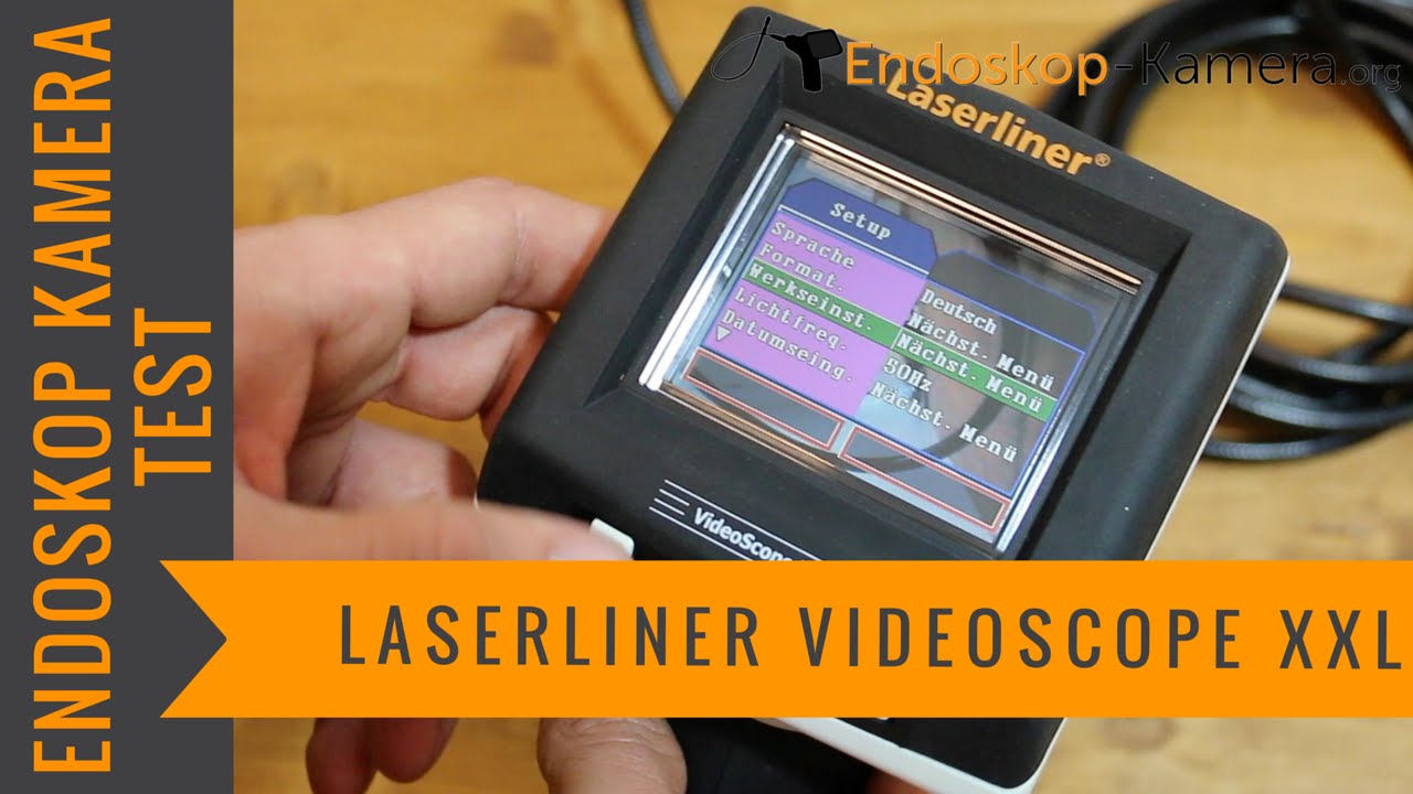 Laserliner Videscope XXL Endoskop Kamera Test