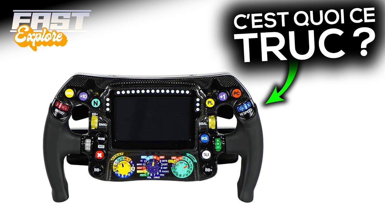 LE VOLANT D'UNE FORMULE 1 - FAST EXPLORE #10
