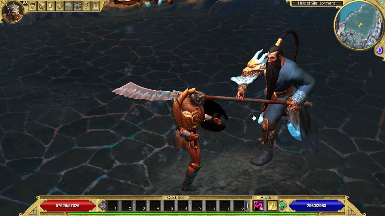TITAN QUEST ETERNAL EMBER seek out Sihai Longwang