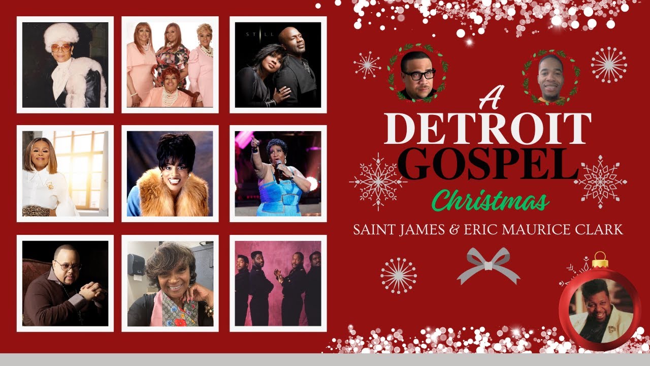 A Detroit Gospel Christmas - Motor City Legacy #thomaswhitfield #thewinans #theclarksisters