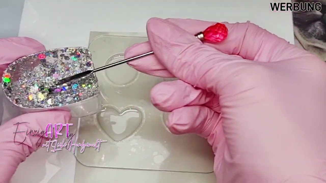 E-CHIP Rohling selbst gießen mit RESIN & einer Acryl Form - Schritt für Schritt