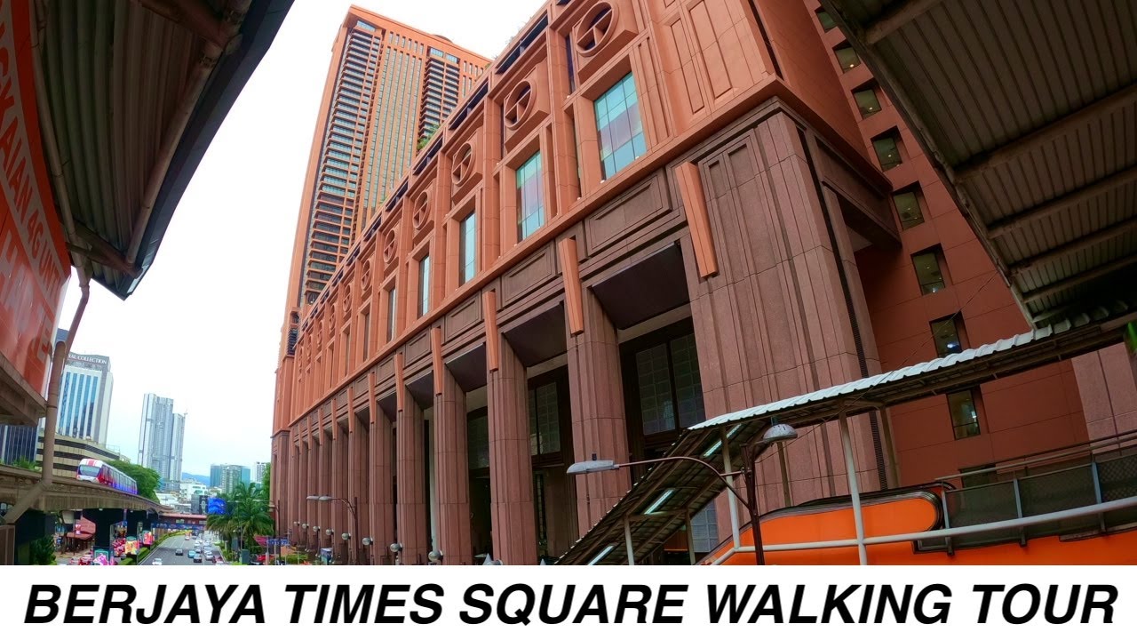 Berjaya Times Square Kuala Lumpur | Bukit Bintang Walking Tour 4K | Amusement Park Shopping Mall