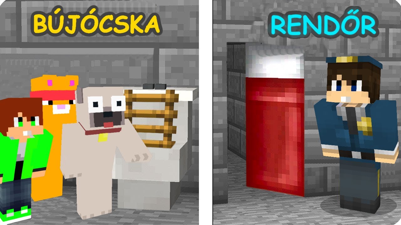 DANI RENDŐR VS KIIS BÚJÓCSKA A MINECRAFTBAN!