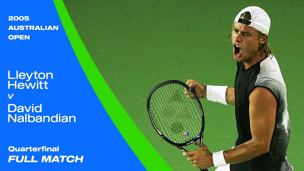 Lleyton Hewitt v David Nalbandian Full Match | Australian Open 2005 Quarterfinal
