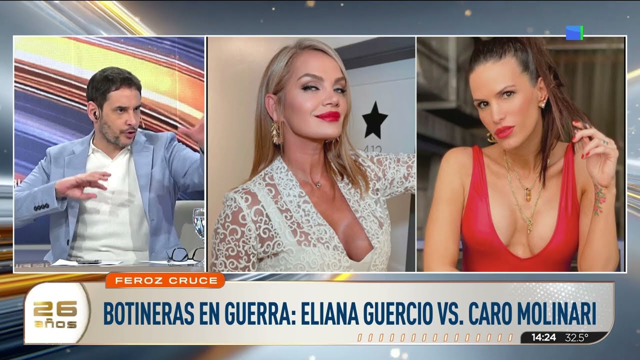🔥 BOTINERAS EN GUERRA: LA ESCANDALOSA PELEA ENTRE ELIANA GUERCIO Y CARO MOLINARI