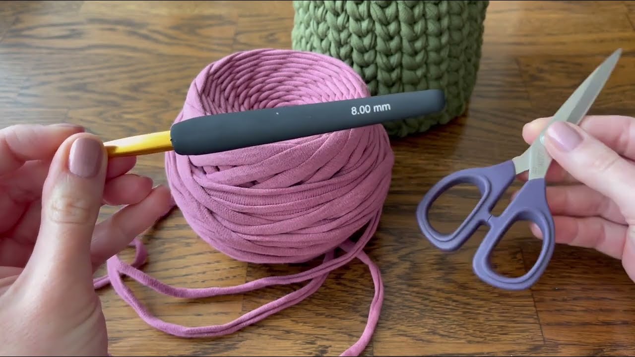 DIY #78 майстер-клас. Як зв’язати кошик гачком? Простий урок 💓#crochet #knitting