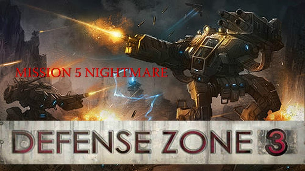 DEFENSE ZONE 3HD | MISSION 5 NIGHTMARE