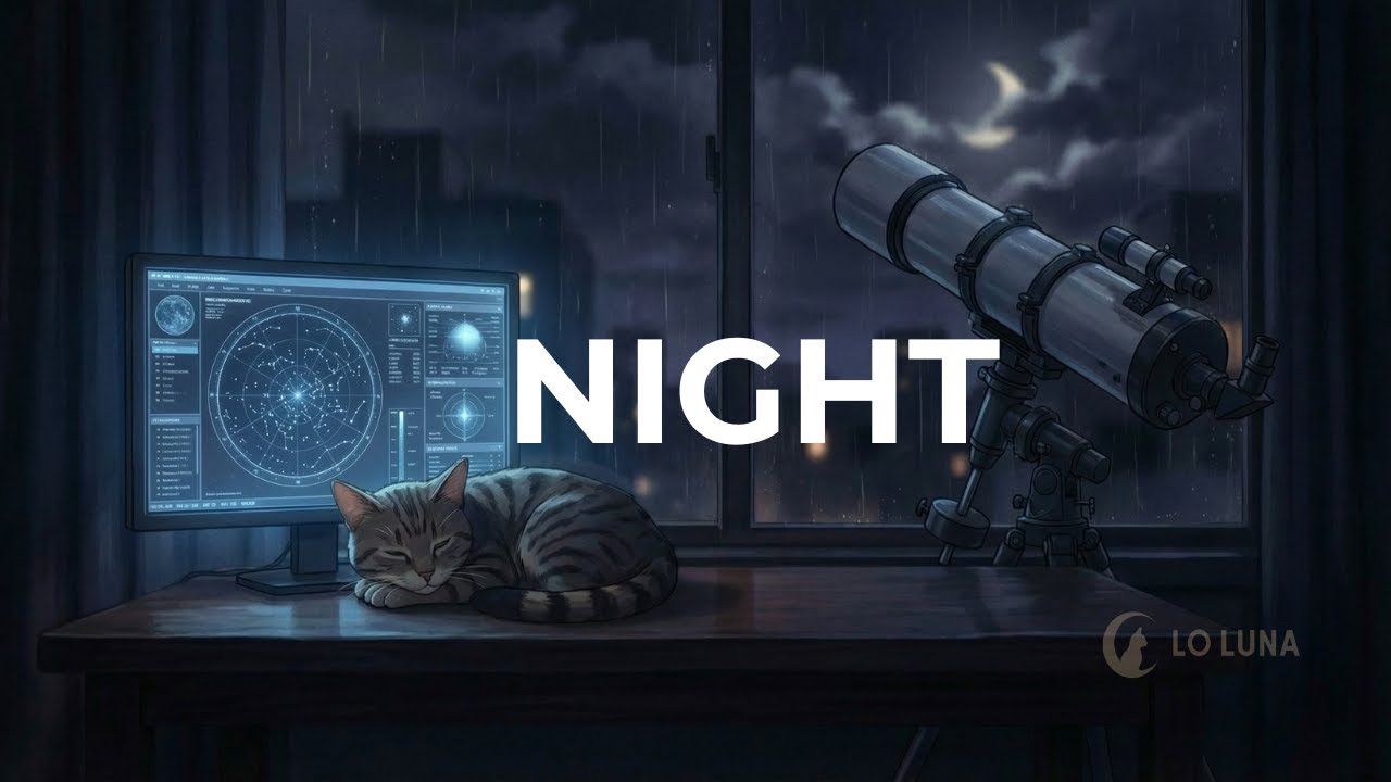 Lo-Fi Music for Sleep 🌙 Calm Night Beats | 1 Hour