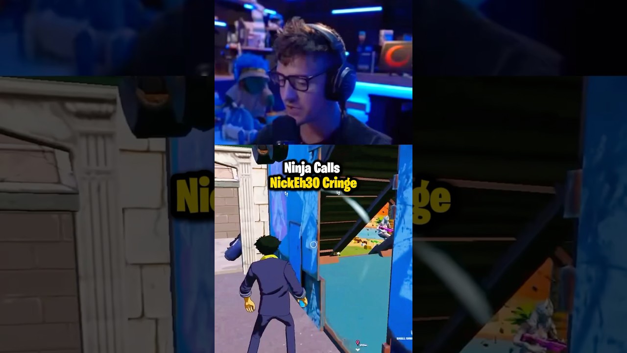 Ninja starts hating on nickeh30&hellip; #ninja #fortnite #trending