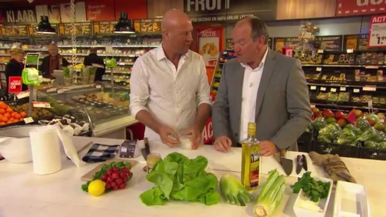 René Pluijm - Frisse salade met Buffel Mozzarella uit Zevenaar van COOP