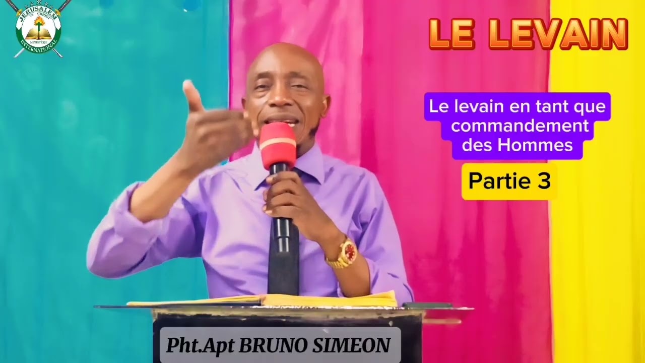 Jérusalem de Christ ministère international - le levain ( commandement des hommes )