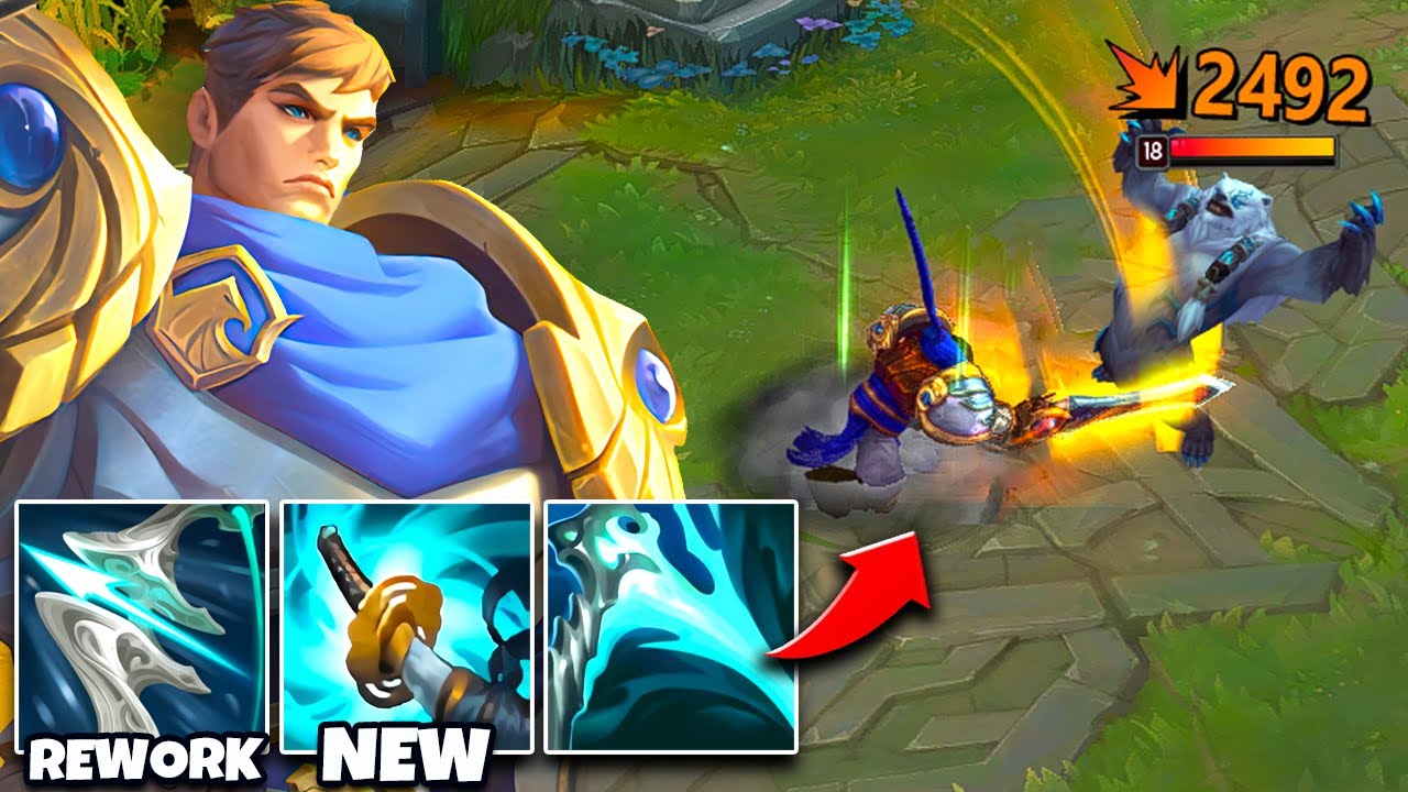 Garen, But The New Crit Items Makes His Q Instantly Vaporize Everything